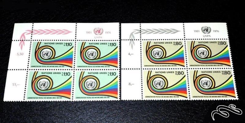 🇺🇳سازمان ملل ژنو 1976 The 25th Anniversary of UN Mail