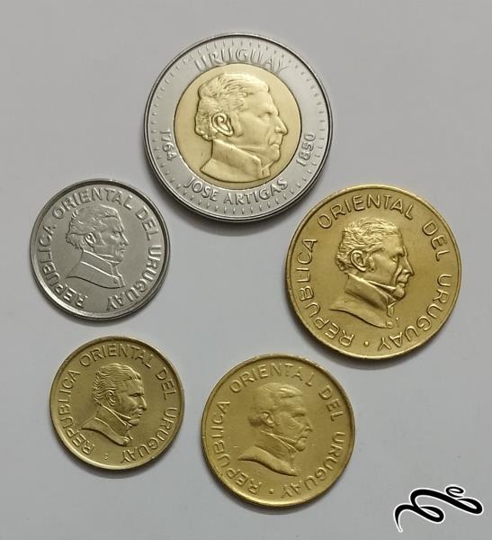 ست سکه های اروگوئه