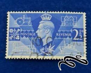 تمبر زیبای قدیمی کلاسیک بریتانیا / انگلیس . جورج . المپیک . باطله (۹۴)۰