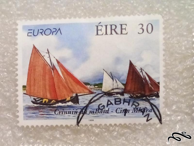 تمبر باارزش کلاسیک قدیمی ایرلند (95)1