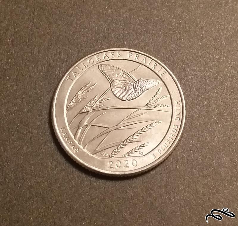 سکه یادبودی کوارتر آمریکا 2020