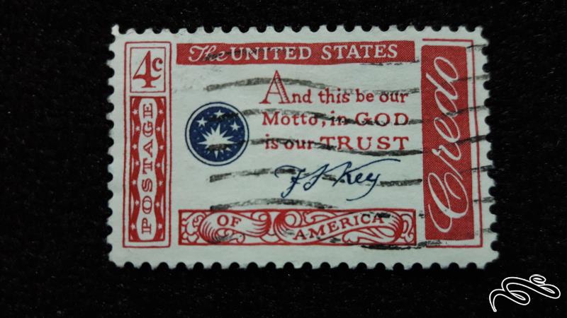 تمبر خارجی قدیمی و کلاسیک ایالات متحده آمریکا
