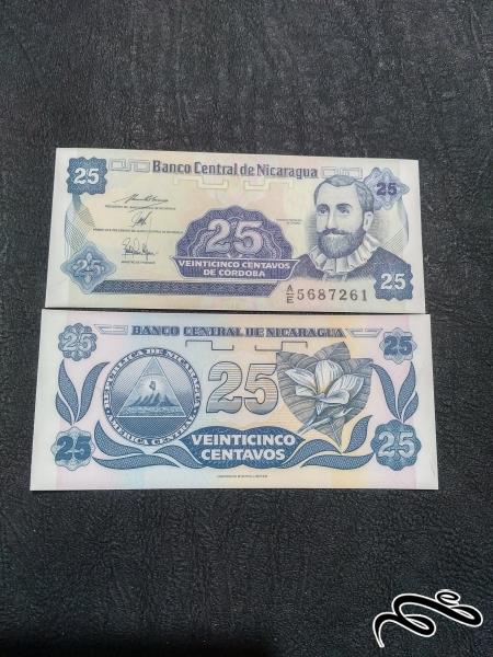 تک 25 کوردوبا  نیکاراگوئه بانکی 1991