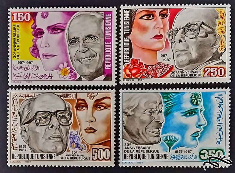 30مین سالگرد جمهوری / تونس 1987
