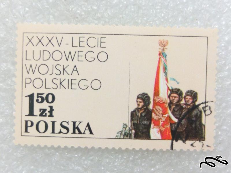 تمبر ارزشمند قدیمی لهستان.نظامی (97)7