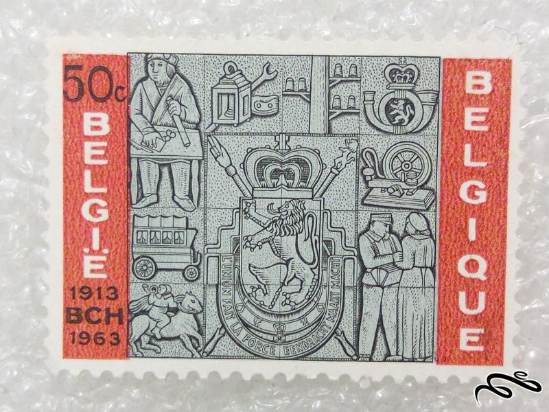 تمبر زیبا، قدیمی و ارزشمند کشور بلژیک (98)3