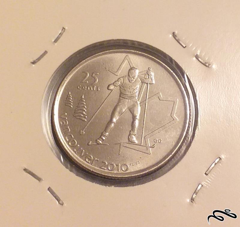 سکه یادبودی 25 سنت کانادا