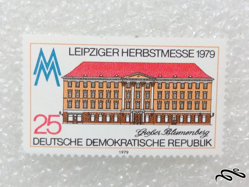 تمبر قدیمی ارزشمند ۱۹۷۹ المان DDR.ساختمان (۹۸)۶+F