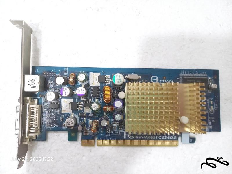 گرافیک Gigabyte 6200TC معیوب