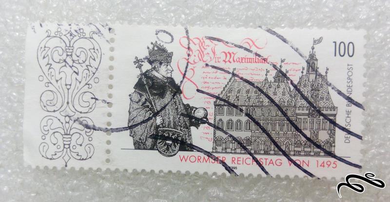 تمبر قدیمی و زیبای 1995 خارجی.آلمان (99)6