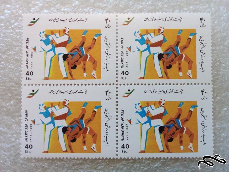 بلوک تمبر 1372 المپیاد ورزشی دانشجویان کشتی (27)