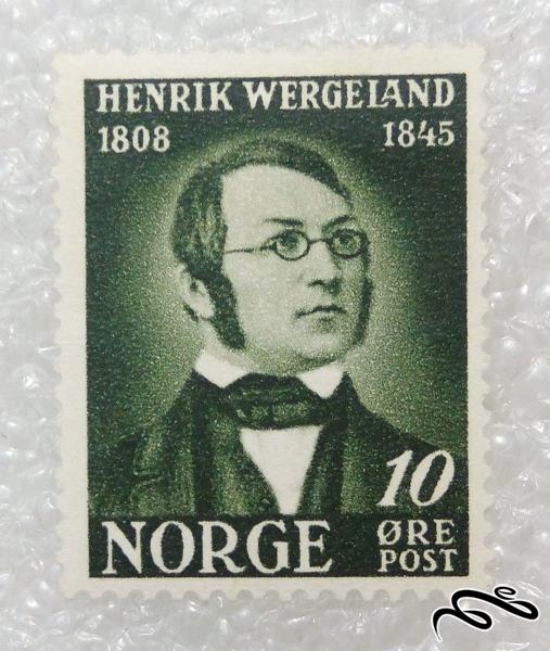 تمبر ارزشمند خارجی نروژ. . هنریک ورگلاند (۹۸)۲ F