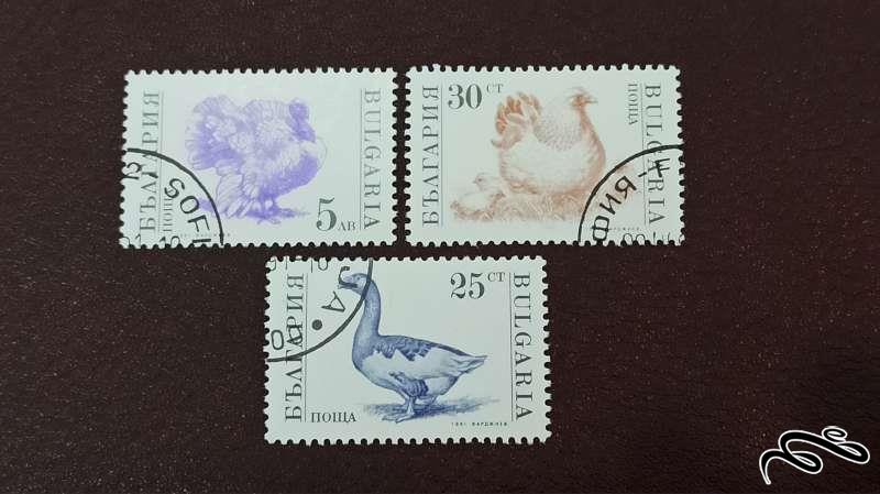 3 تمبر بلغارستان (کد 69)