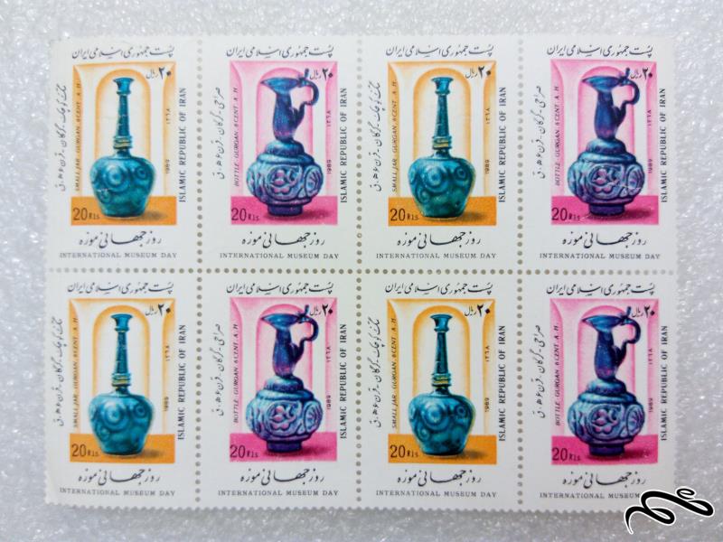 بلوک تمبر 1368 روز جهانی موزه (68)+