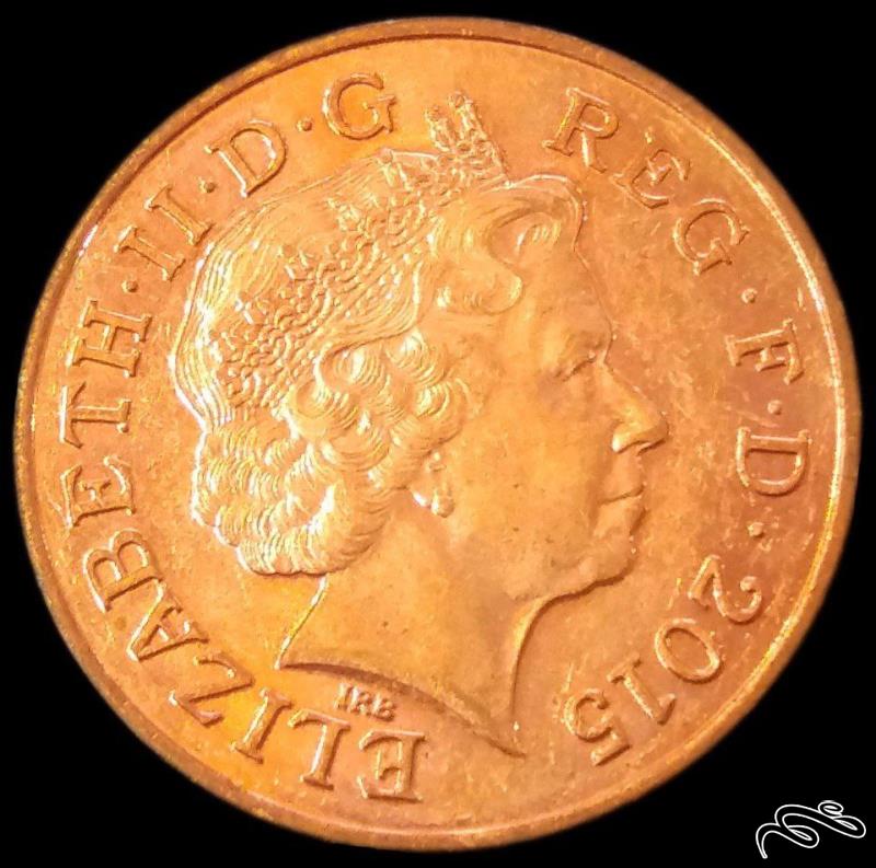 2 پنس طرح سپر بریتانیا old face (گالری بخشایش)