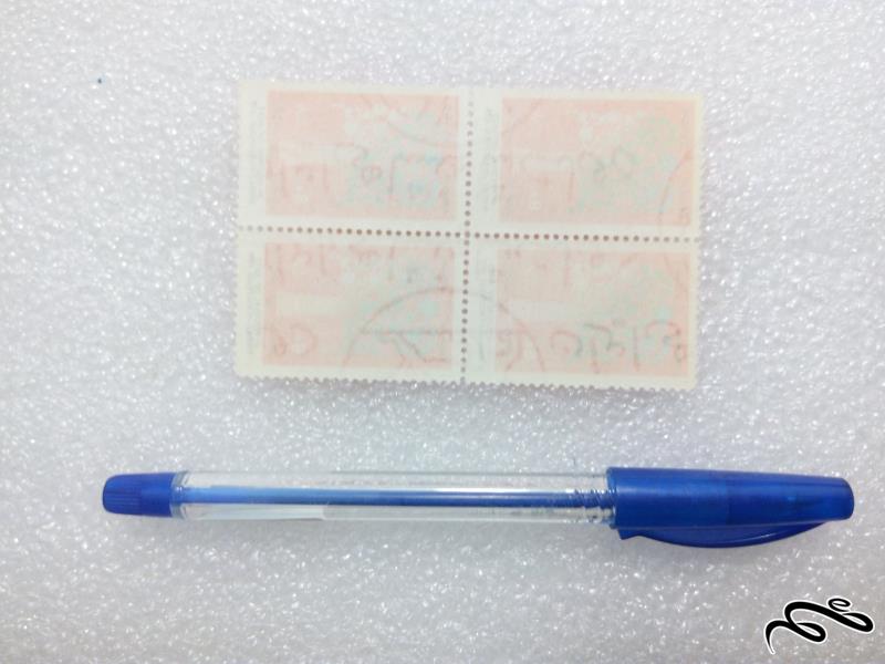 بلوک تمبر 1354 پهلوی جشن هنر شیراز (7)+