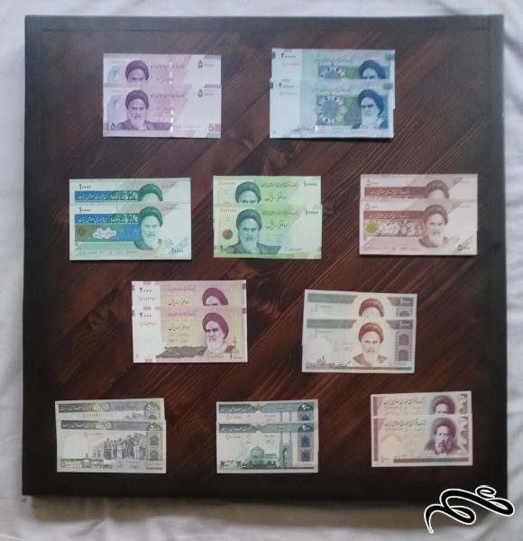 10 جفت اسکناس بانکی