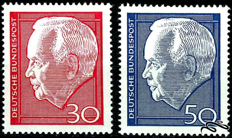 🇩🇪آلمان 1967 Heinrich Lübke
