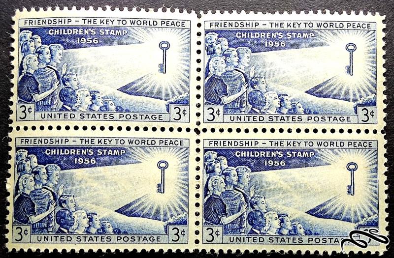 بلوک ارزشمند آمریکا 1956 میلادی!
