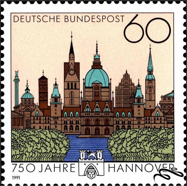 🇩🇪 آلمان 1991 The 750th Anniversary of Hannover