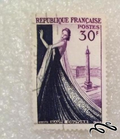تمبر باارزش کلاسیک فرانسه .باطله (95)9