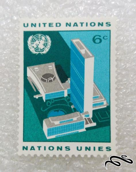 تمبر ارزشمند قدیمی و زیبای خارجی.سازمان ملل (99)5