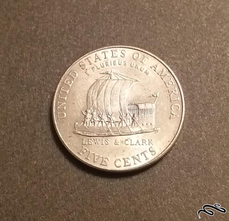 سکه یادبودی 5 سنت آمریکا 2004