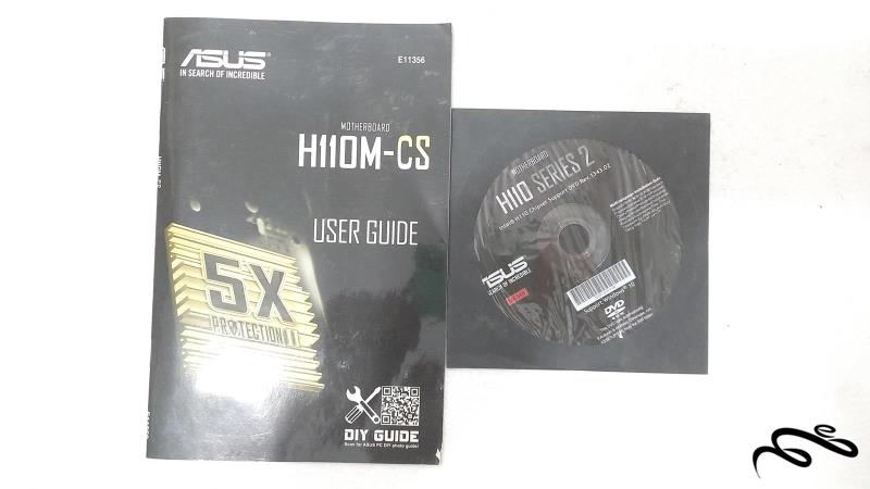 دفترچه-سی دی درایور Asus H110M-CS