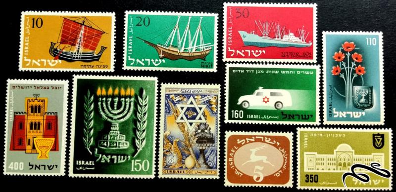 10 عدد تمبرهای کلاسیک خارجی دهه ی 50 میلادی !