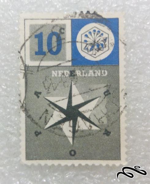 تمبر قدیمی و زیبای خارجی.کلاسیک هلند (99)6