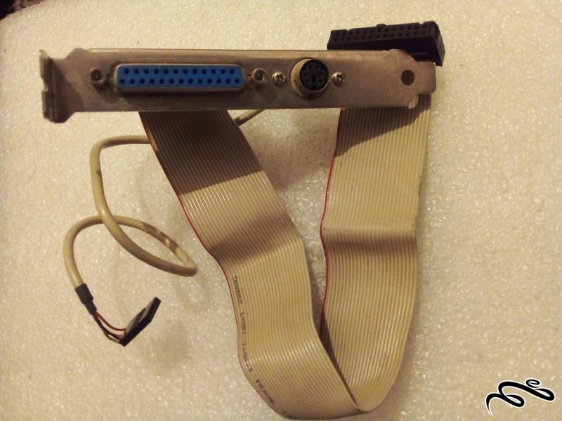 براکت پنل 2 پورت قدیمی پشت کیس (ک 19)(ب 5)28