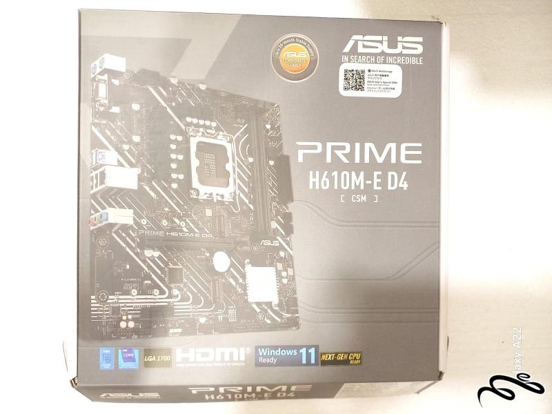 کارتن Asus Prime H610M-E D4 CSM