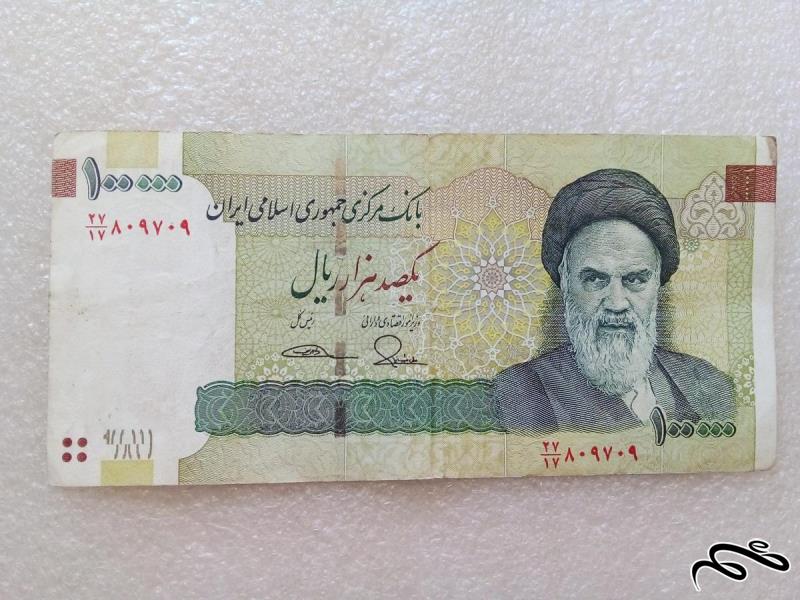 اسکناس 10000 تومنی ارامگاه سعدی شماره جالب باکیفیت (61)