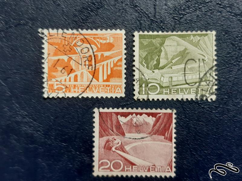 سری تمبرهای سوئیس