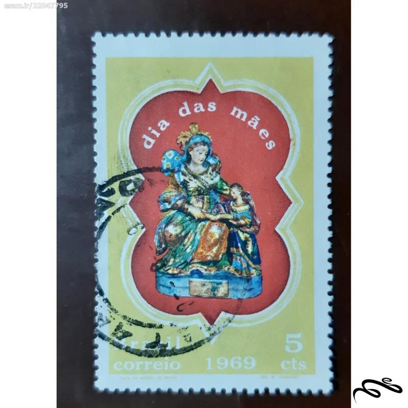 تمبر برزیل 1969