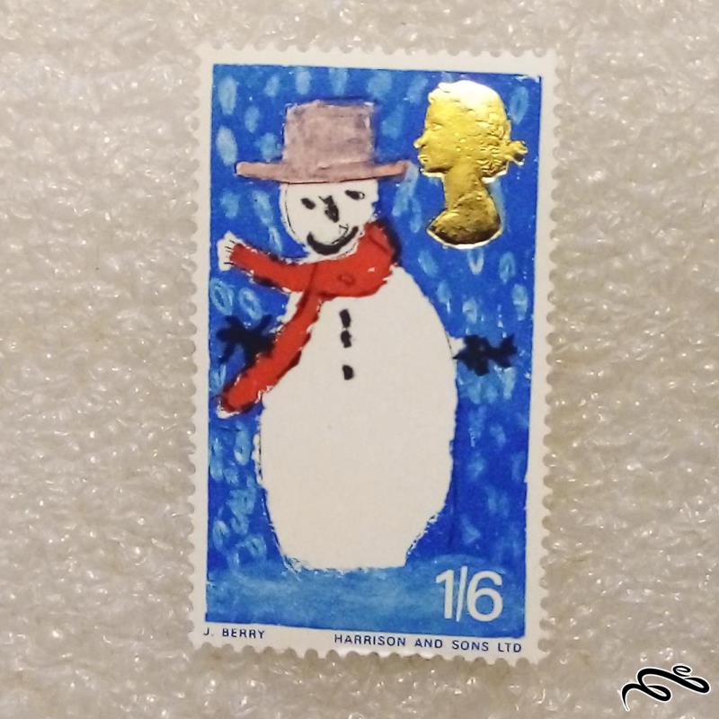 تمبر انگلستان/بریتانیا/انگلیس 1968 کریسمس (91)6