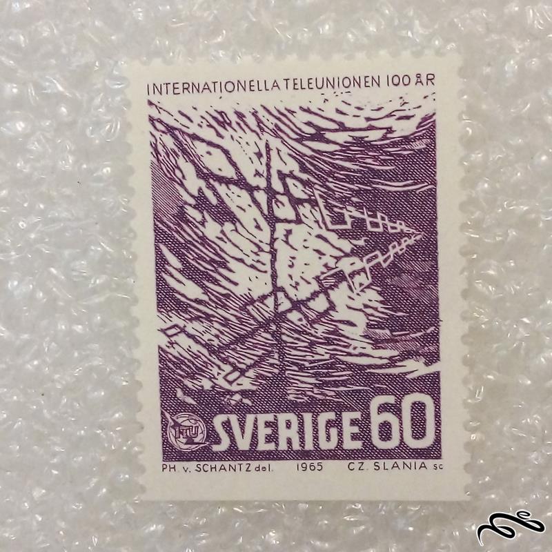 تمبر زیبا و ارزشمند قدیمی کمیاب کلاسیک نروژ (۹۵)۲