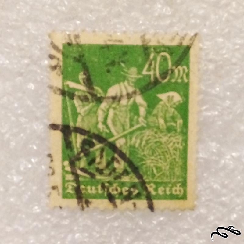 تمبر زیبای ارزشمند قدیمی المان رایش باطله (96)7