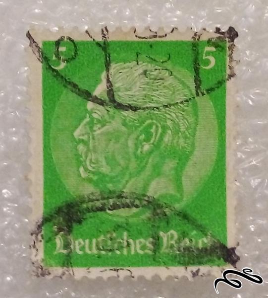 تمبر باارزش 1934 هیدنبرگ المان رایش (96)3