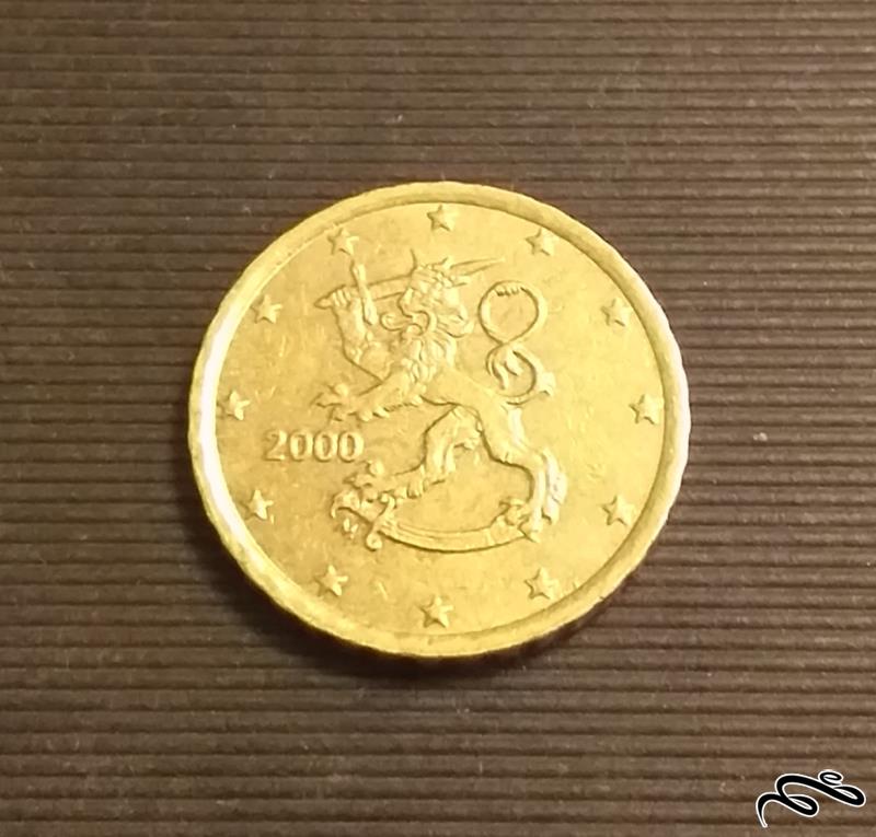 سکه 10 سنت یورو فنلاند 2000