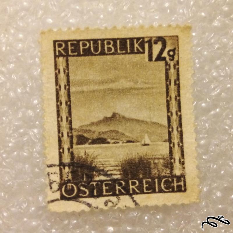 تمبر باارزش قدیمی اتریش . باطله (90)3