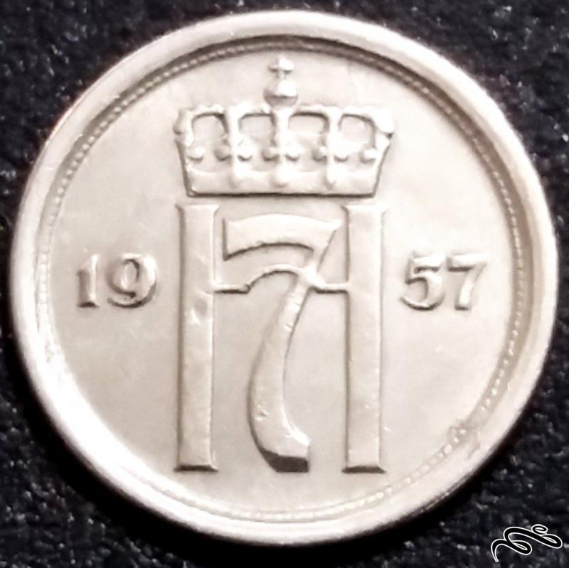 10 اور کمیاب 1957 نروژ (گالری بخشایش)