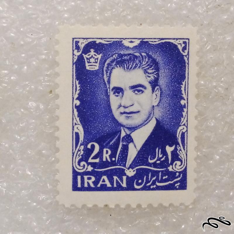 تمبر باارزش قدیمی 2 ریال 1342 سری یازدهم پستی پهلوی (95)5