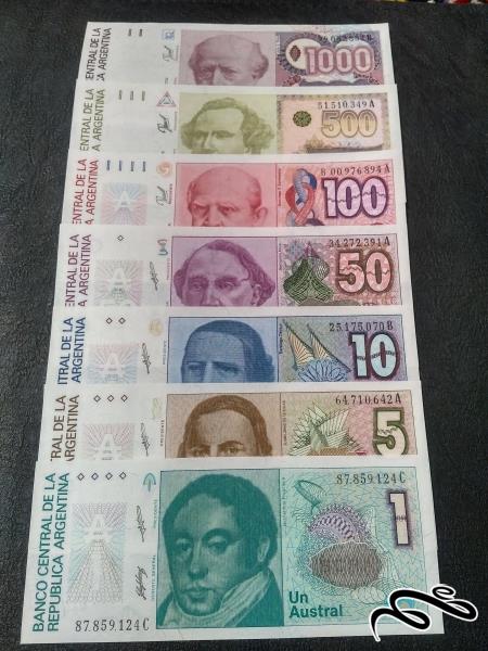 ست  تک استرال  ارژانتین  معروف به عکس وسط بانکی