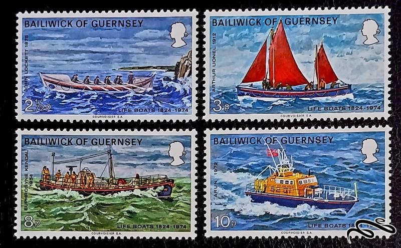 150مین سالگرد تاسیس قایق نجات ملی سلطنتی / گرنزی 1974