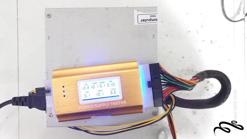 پاور Onward On 600W فن کوچک 24 پین