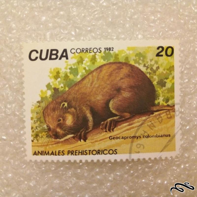تمبر باارزش قدیمی کوبا ۱۹۸۲ / راسو / گمرکی (۹۲)۶