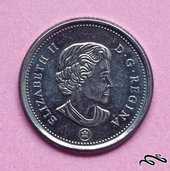 سکه زیبای الیزابت دوم کانادا 2018