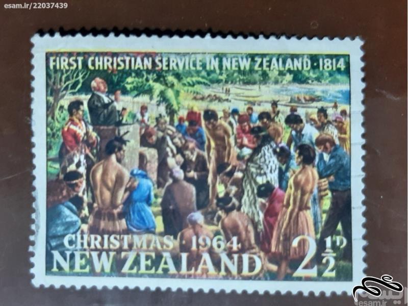تمبر نیوزلند - 1964