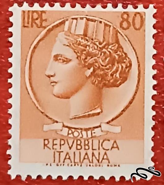 تمبر باارزش قدیمی ۱۹۶۸ پستی ایتالیا . ملکه (۹۳)۹